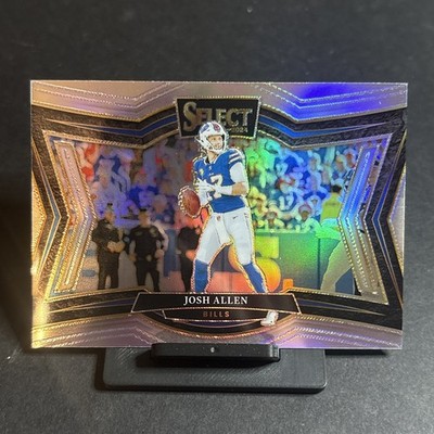  2024 Panini Select Josh Allen Silver Prizm #310 Field Level Bills 
