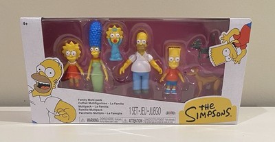 The Simpsons Family Multi-Pack (7-Pack) 2.5  Action Figures Jakks Pacific NEW