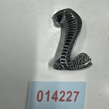 Ford Mustang Cobra Snake Emblem Badge Left Fender Driver 1994-2004 Oem 014227 Ford Mustang Cobra Snake Emblem Badge Left Fender Driver 1994-2004 Oem 014227