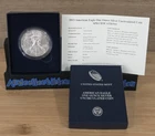 2013-W Burnished American Silver Eagle (w/Box & COA). 1oz .999 Silver