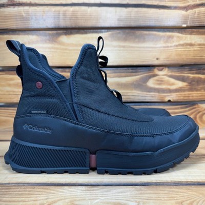 Columbia Fairbanks Omni Heat Waterproof Boots Black 9.5