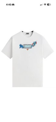 NEW Kith Superman Booth Vintage Tee, White KHM033834-101 Men s Size XL