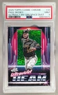 Paul Skenes 2025 Topps Cosmic Chrome Green Refractor Ultraviolet Beam /75 PSA 9