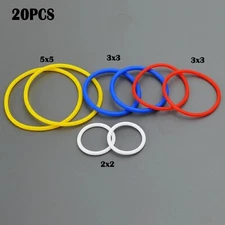 20pcs Belt Rubber Band 2x2 to 5x5 85543 85544 Building Block Bricks Toy for Lego