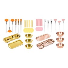23-teiliges Kosmetiker-Set mit Gesichtsmasken-Mischschalen f&uuml;r Frauen,