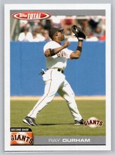 2004 TOPPS TOTAL #408 RAY DURHAM  SAN FRANCISCO GIANTS