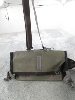 Simms Fly Fishing Tech Waist Pack Fanny Green Waterproof Roll Top Hip Belt