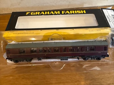 Graham Farish 374-257C BR Mk1 CK Composite Corridor Coach BR weinrot Spur N