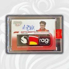 /5 Mattia Binotto #SDTRA-MBI – 2022 Topps Dynasty F1 – Triple Relic Autograph