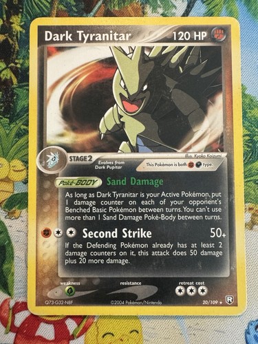 Dark Tyranitar 20/109 Team Rocket Returns Regular