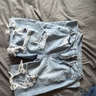 American Eagle Women’s High Rise Jegging Skinny Jeans Light Wash Distressed — photo 3