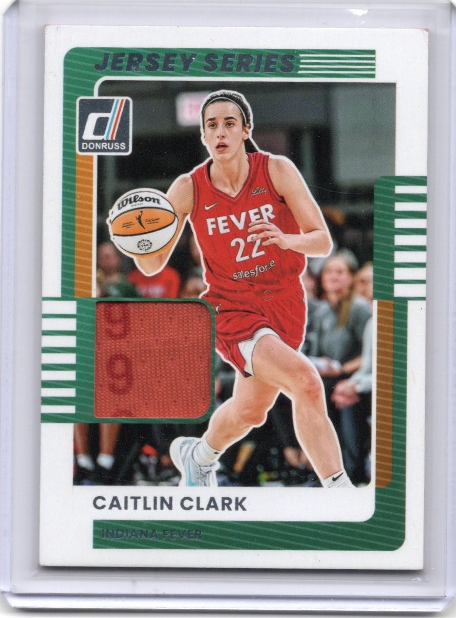 2025 Donruss WNBA - Caitlin Clark #30 - Indiana Fever - Jersey Series Relic