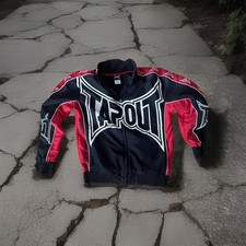 Tapout Light Jacket Full Zip Red Black Youth M 12-14