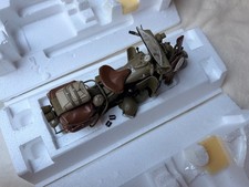 Franklin Mint 1:10 Harley Davidson 1942 WLA Military Motorrad Modell OVP