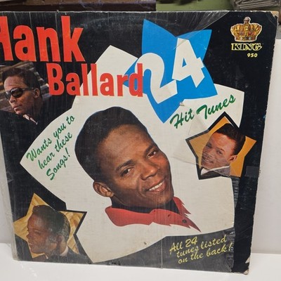 Hank Ballard & His Midnighters 24 Hit Tunes LP Vinyl King 1959