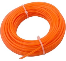 Replacement Orange Grass Trimmer Strimmer Line Heavy Duty - 100m Roll - 2.4mm 0.09 per metre