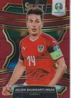 2020 Select UEFA Euro Prizms Maroon Julian Baumgartlinger #001/165 - Ãsterreich