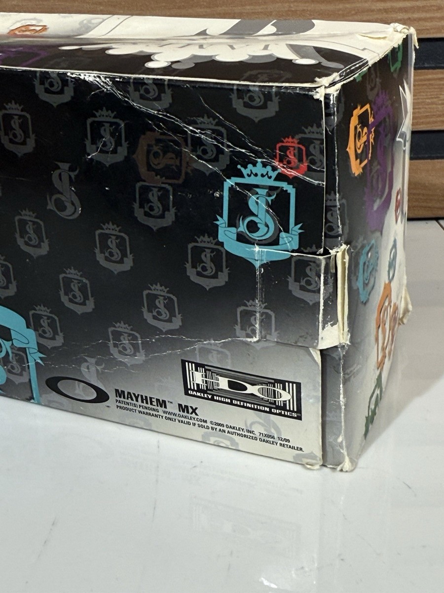 Rare Oakley Mayhem Pro James Stewart Signature Series MX Goggles