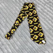 Pittsburgh Steelers III Men's Tie Ralph Marlin Vintage 1995 RM Sports 100 Silk