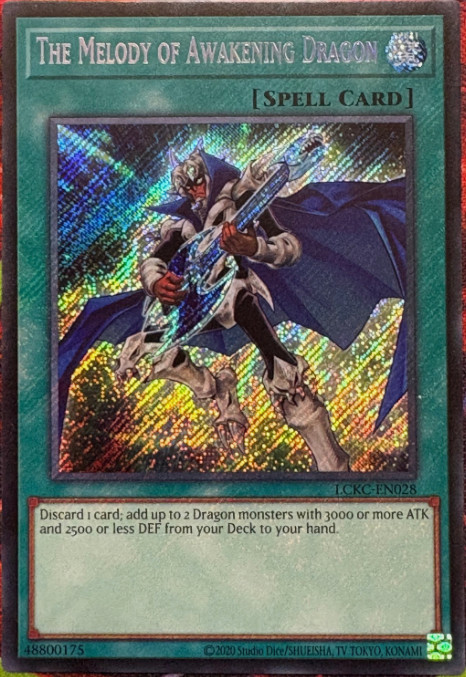 The Melody of Awakening Dragon LCKC-EN028 - Secret Rare - Unlimited Ed. - NM/M