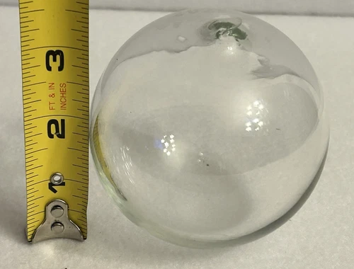 Blenko Float Ball Clear   Blenko Glass float ball
