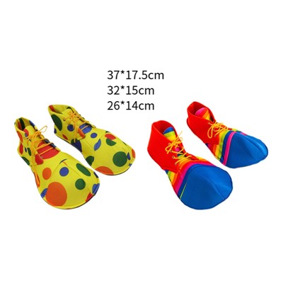 Big Head Clown Schuhe Karneval Bühne Performance Rollenspiel Requisiten für Männer Frauen