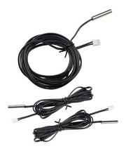 3 PCS 10K Temperature Sensor Probe 2 Meter Stainless Steel 3950 NTC Waterproof