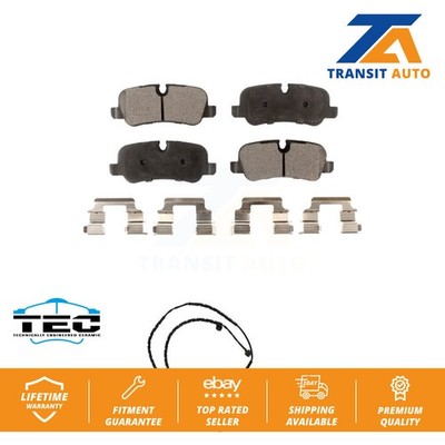 Rear Ceramic Disc Brake Pads And Wear Sensors Kit For Land Rover Range