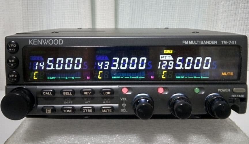 ジャンク品】KENWOOD アマチュア無線 TM-741S FM MULTIBANDER COMET