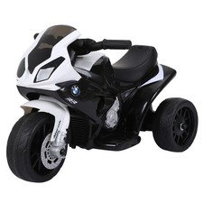 HOMCOM Electric Kids Ride on motorcycle, BMW Licensed, Black