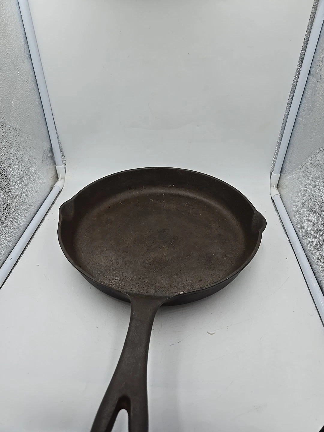 11 inch grill it up cast iron pan Skillet 2 Spouts