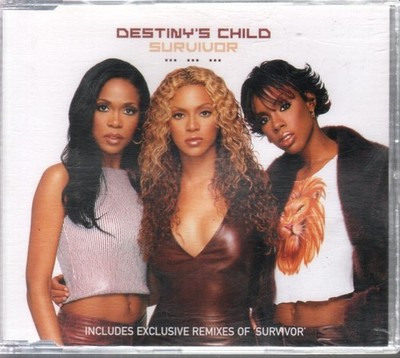 Destiny's Child Survivor CD Columbia 2001 Albumversion B/W Azza'z Soul Remix