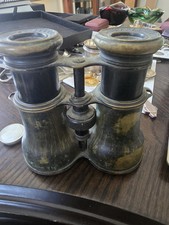 Antique Lemaire Fabi Paris Binoculars WWl Era Opera Vintage