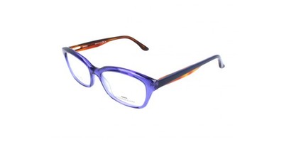 Safilo SA 6032  transparent blue havana 52/17/140 Damen Brillen