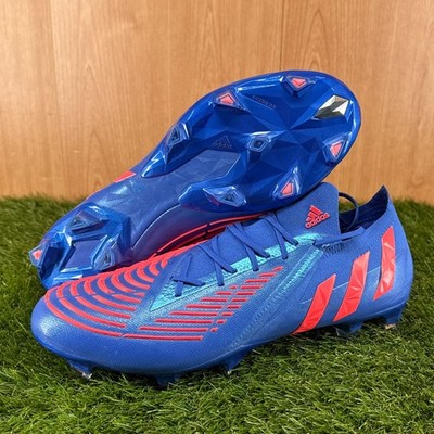 adidas Predator Edge.1 Low FG Hi-Res Blue Soccer Cleats H02954 Men s 12