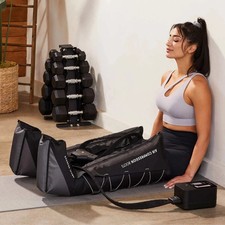 Sharper Image Small Medium Targeted Air Compression Boots 5 Levels 25" - 31"