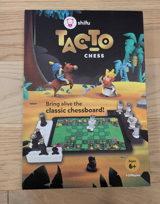 SHIFU TACTO CHESS TABLET COMPATIBLE LEARN CHESSBOARD KIDS 1-2 PLAYER
