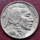 1938 D Buffalo Nickel 5c High Grade BU UNC Uncirculated Denver Key Date #95012
