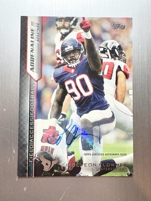 Jadeveon Clowney 2015 Topps Field Access Adrenaline Rush Auto #ARA-JC Texans