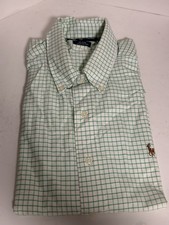 Ralph Lauren, Blake Button Down Long Sleeve Shirt, 100 Cotton, Size XL, Green