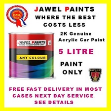 2K Car Paint Rover Colours 5 lt 2K GLOSS Paint Only Full Range Drop down Menu