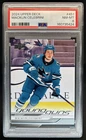 2024-25 Upper Deck Macklin Celebrini Rookie Young Guns RC #451 Sharks PSA 8
