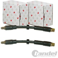 2X NK BremsschlÄUche Hinten AußEn Passend FÜR Audi 100 A6 V8 | 854794