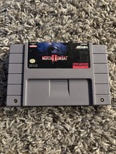 Mortal Kombat II 🐉 Super Nintendo ☯️ SNES 👊 Tested 🩸 Cartridge Only 🔥