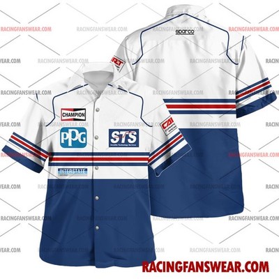 Jan Lammers IndyCar Racing 1985  Hawaiian  Shirts