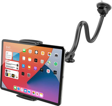 Tablet Car Mount for Ipad Truck Holder Long Arm Extension Strong Suction Cup Win