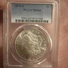 1879 s morgan silver dollar pcgs ms64