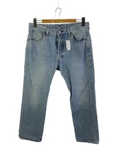 Levi's Straight Pants 34 Cotton IDG Solid 00501 3600