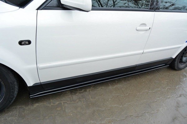 Maxton Design Seitenschweller Ansatz (Paar) Passend FüR Vw Passat B5 Schwarz Hoc-image