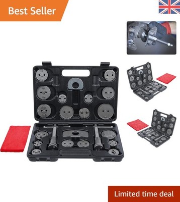 Professional 22pc Brake Piston Retractor Set - Compatible with Most Car Models